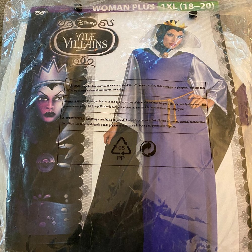 Disney Evil Queen Costume 1X
